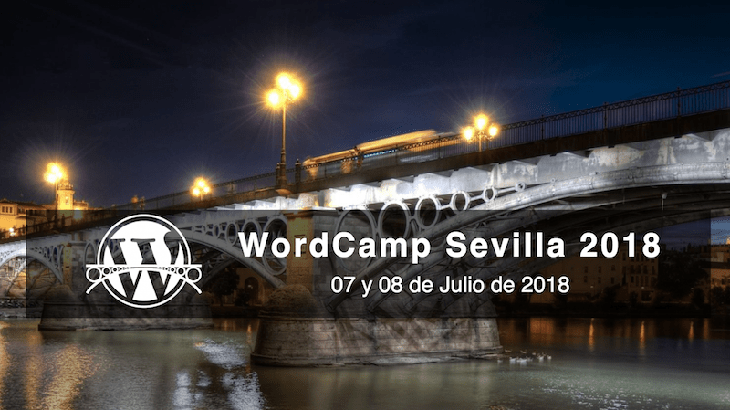 mowomo at the WordCamp Sevilla 2018 WordPress event