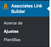 ajustes de amazon associates