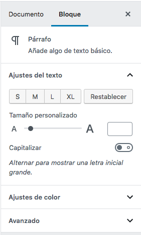 ajustes-bloque-gutenberg-wordpress