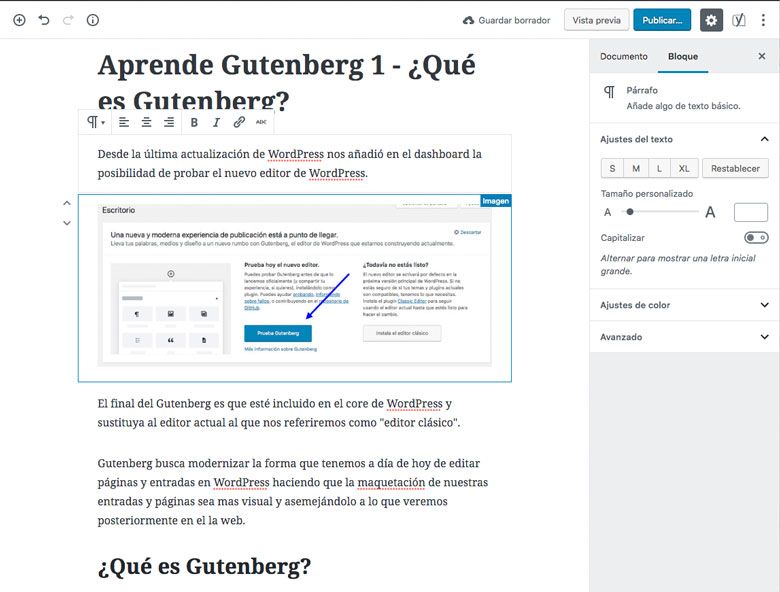 aprende-gutenberg-wordpress