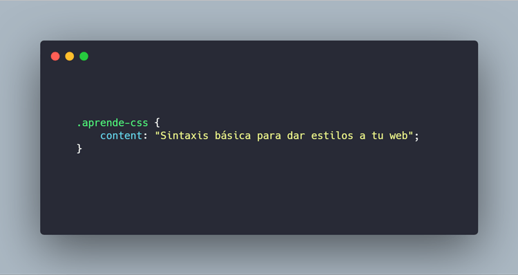 Aprender CSS - Estructura básica