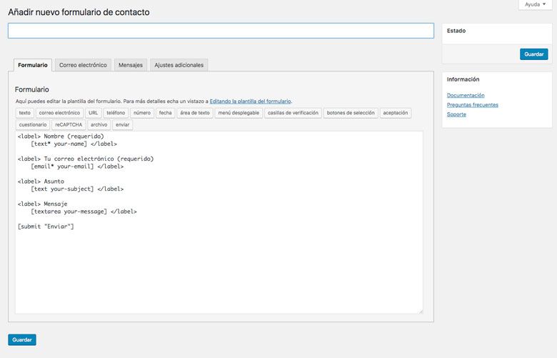 form configurator contact form 7