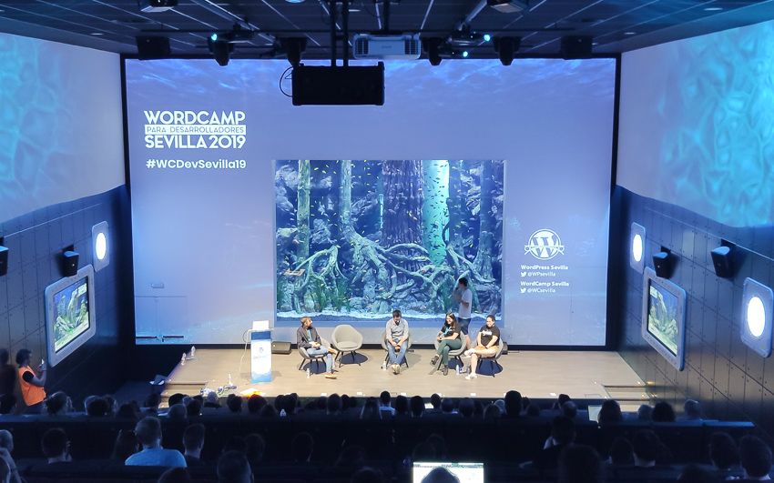 WordCamp-Seville-2019-aquarium-of-Seville