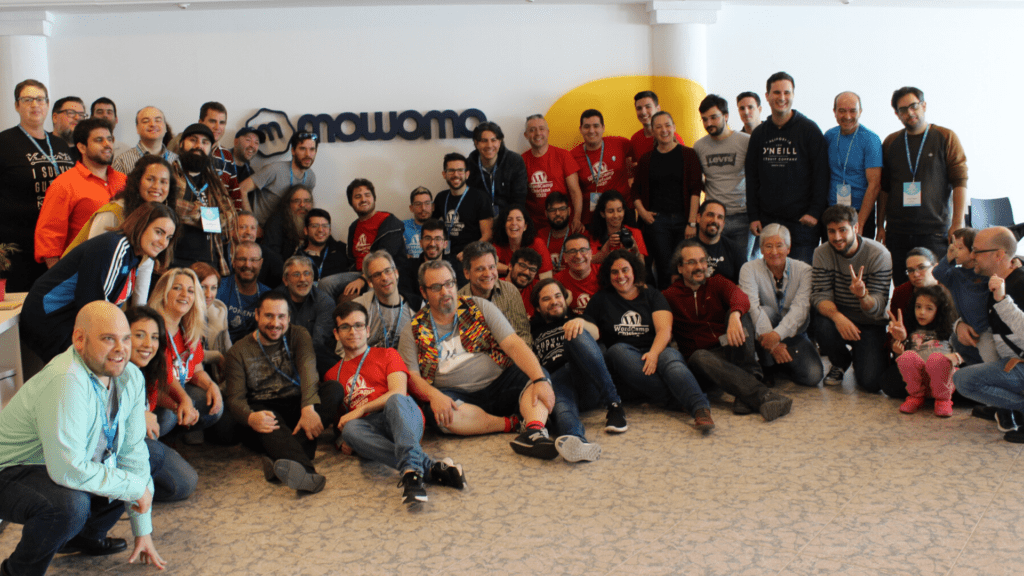 mowomo house en el Contributor Day de la WordCamp Chiclana 2020