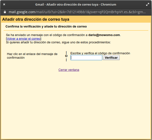 Recibir correo corporativo en dirección de Gmail