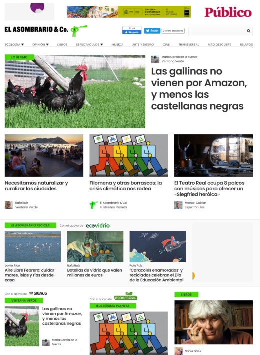 Portada ElAsombrario