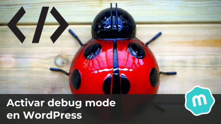 Activar debug mode WordPress