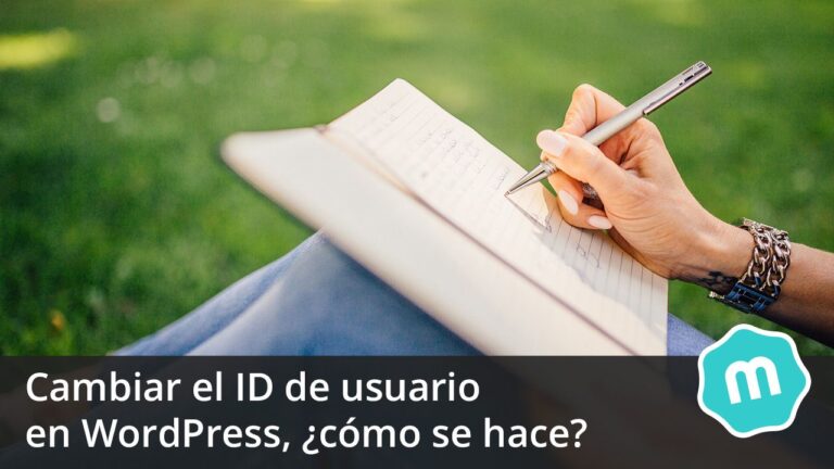 Cambiar el ID de usuario en WordPress, ¿cómo se hace?