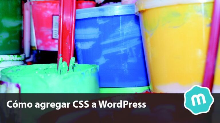 Cómo agregar CSS a WordPress