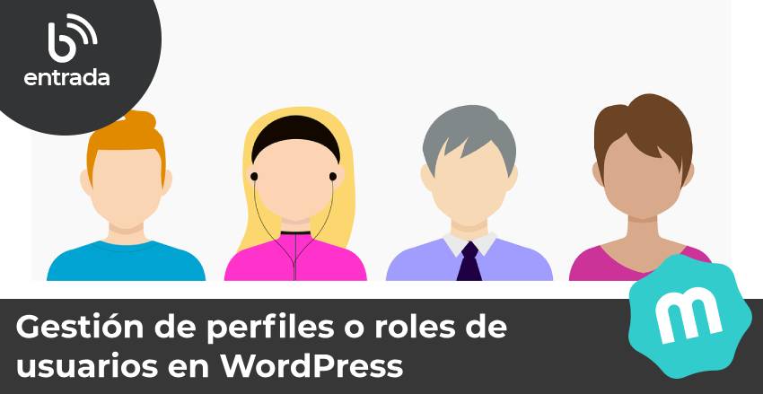 Gestión de perfiles o roles de usuarios en WordPress