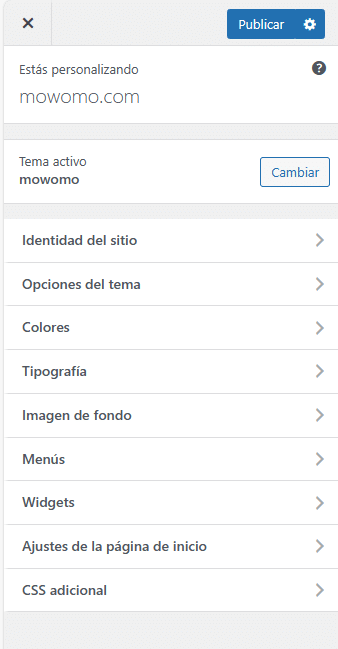 Cómo cambiar el diseño de tu web en WordPress
