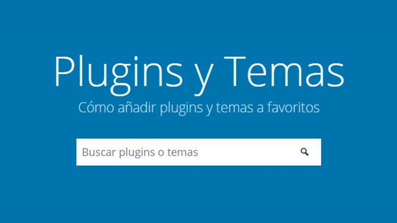 Cómo añadir plugins y temas a favoritos en WordPress