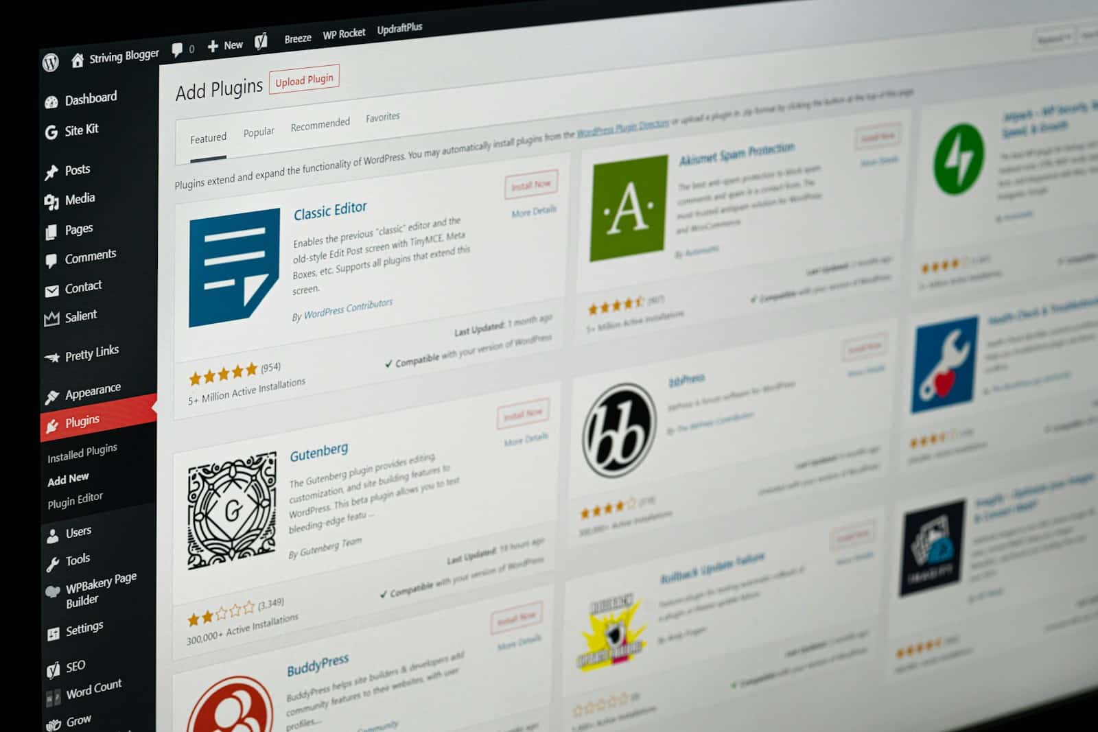 Cómo elegir plugins de WordPress adecuados para tu negocio.